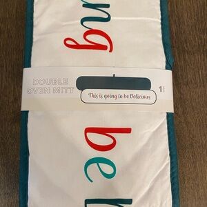 Double Oven Mitt nwt